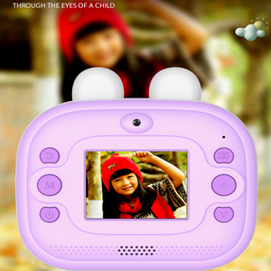 Stock de fábrica Cámara para niños Impresión instantánea Multi-Lingual Portátil 1080p Resolución de video Fotos <span class=keywords><strong>Camara</strong></span> Con Impresora - Product Image 5