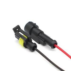 1Pin AMP Superseal водонепроницаемый разъем мужской и женский жгут 0,75 мм ² (18AWG) 14 см 282103-1 282079-1 - Product Image 6