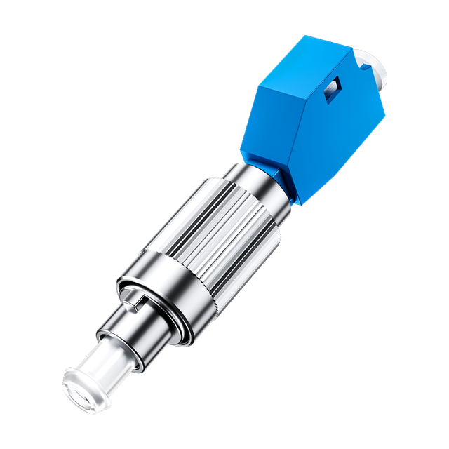 Single Mode Fiber Optic Adapter 9/125um Hybrid SC-LC-FC-SC-ST for FTTH with Male FC & Female LC for 4G Networks