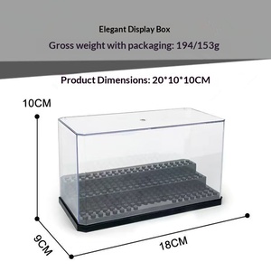Vetrina Antipolvere in <span class=keywords><strong>Plastica</strong></span> ABS per Costruzioni, Bambole, Giocattoli Educativi, Animali e Temi Naturali (14+ Anni) - Product Image 2