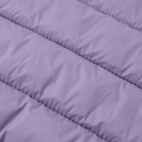 Gilet matelassé léger pour femme à col montant avec fermeture éclair, facile d'entretien, lavable en machine, vente en gros
