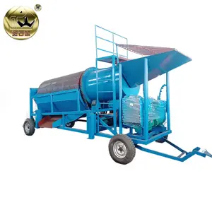 Alluvial Gold Mining Equipment Trommel Washing Plant Gold Separator