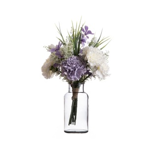 Bouquet de carnations artificielles Valerie CF01158, décoration d'intérieur, accessoires de mariage, fleurs en tissu tissé - Product Image 3