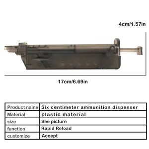 Cargador Rápido de BBs de 6mm al por Mayor, Herramienta de Recarga Rápida para Airsoft, Cargador de Munición, Rellenador de Cargadores, Accesorio para <span class=keywords><strong>Pistola</strong></span> de BBs - Product Image 2