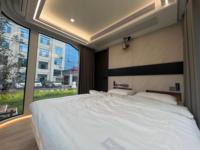 Villa modulaire extérieure de 11,5 m de long, hôtel capsule, maison de luxe, cabane préfabriquée, hôtel préfabriqué, mini-maison