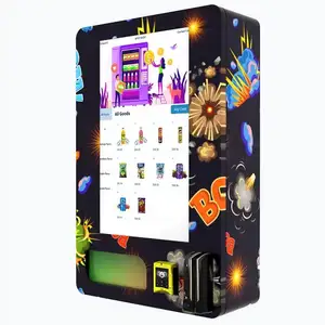 Zhongda fabricante atacado personalizado novo design inteligente 32 polegadas touch screen vending machine para o mercado da alemanha