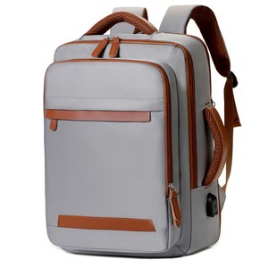 Sac à dos décontracté transfrontalier pour hommes, sac multifonctionnel pour ordinateur portable, voyage d'affaires, 15 pouces, grande capacité, plusieurs compartiments - Product Image 5