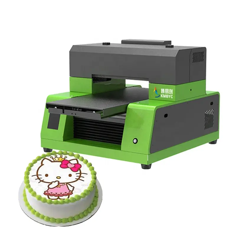 Small Size Food Printer Machine Price Cheap Direct Printing on Biscuit Candy Macaroon Chocolate For Many Foods