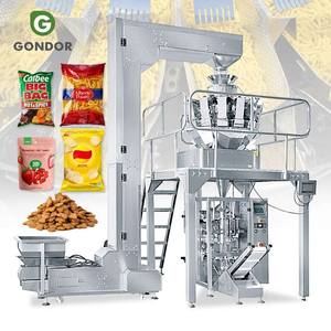 เครื่องบรรจุภัณฑ์แนวตั้งสำหรับผลไม้แช่แข็ง เนื้อปลา ฟิลเลต์ ผงซักฟอกอุตสาหกรรม น้ำตาล บิสกิตแท่ง และมันฝรั่งทอด - Product Image 1