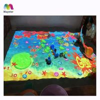 Plancher interactif, jeux de projecteurs interactifs utilisés dans le terrain de jeu des enfants