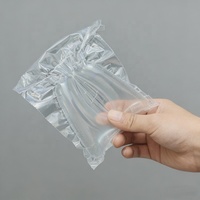En gros, emballage gonflable transparent en PE pour élargir les bottes et combler les espaces des baskets, sac à colonnes d'air, rouleau de calage de chaussures en plastique