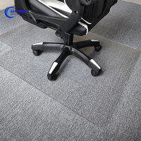 Bester Preis Kunststoff Gummi Antislip Bedruckte Wasch bare Kissen Einweg Weich schaum PVC Teppich Stuhl Matte für Büro