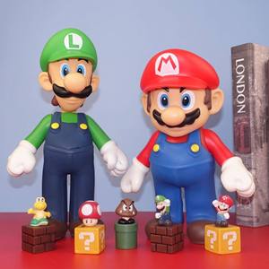 Figurine articulée en PVC de <span class=keywords><strong>Mario</strong></span> et Bowser, modèle grand format, pièce de présentation galaxie en plastique, grande poupée, vente en gros - Product Image 3