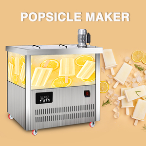 Palitos de helado comerciales 80 moldes fabricante de paletas de refrigeración automática con Control electrónico temperatura ajustable - Product Image 3