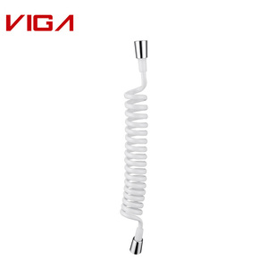 Tuyaux de plomberie à double verrouillage de haute qualité <span class=keywords><strong>tuyau</strong></span> de <span class=keywords><strong>douche</strong></span> en PVC <span class=keywords><strong>tuyau</strong></span> d'entrée de <span class=keywords><strong>douche</strong></span> en acier inoxydable - Product Image 6