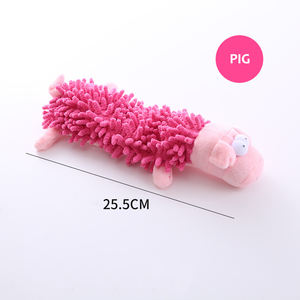 Qbellpet Big Soft Squeaky Luxury Animal Shape Jouets à mâcher en peluche stockés pour chiens juguetes para perros masticables - Product Image 6