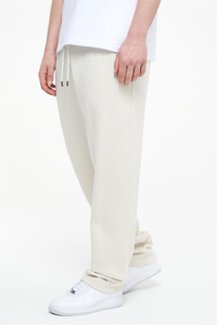 Sport Fitted Men Plain 100% Cotton Sweatsuits Fleece Chándal Logotipo personalizado Sudadera con capucha y Joggers Set - Product Image 6