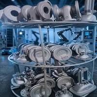 Usinage de prototypes personnalisés pour les services de moulage CNC de précision en acier et en aluminium directement de l'usine