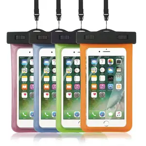 Grosir PVC casing ponsel tas Smartphone untuk iphone casing ponsel tahan air