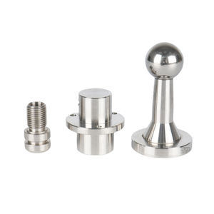 Piezas de eje de precisión personalizadas Fabricación de maquinaria CNC 3D que incluye fresado Perforación Acero inoxidable Sin aplicaciones de tratamiento - Product Image 1