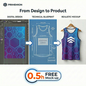 سترة رياضية رجالية عالية الجودة، قميص بدون أكمام للصالة الرياضية، سترة مضلعة مخصصة بشعار خاص، سترة مضلعة للرجال - Product Image 3