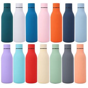 Luxury Promotion Custom Logo Printed Color Corporate Activity Business Gift Vacuum Insulated Water <b>Bottle</b> With Lid - Product Image 2