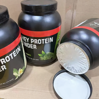 Supplément de nutrition sportive pré-entraînement OEM 1 kg de protéines de lactosérum en poudre saveur banane, vente en gros de protéines pour la récupération musculaire