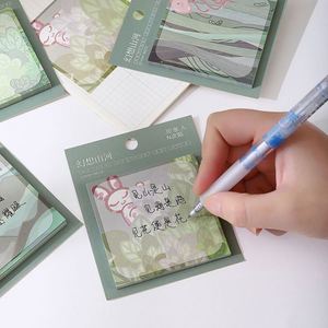 HengXin Creative School Supplies Sticky Note Kawaii Stationery 3*3inch Self-adhesive Memo <b>Pad</b> - Product Image 4