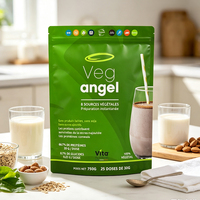 Sachets Doypack personnalisés avec impression intégrale, en matériau de qualité alimentaire anti-odeur, avec fermetures à glissière, pour 750g de protéines en poudre