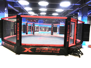 Clôture de cage de combat octogonale <span class=keywords><strong>MMA</strong></span> murale de panneau de cage <span class=keywords><strong>MMA</strong></span> personnalisée professionnelle - Product Image 5