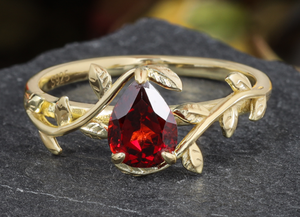Anillo de Plata de Ley 925 de Alta Calidad para Mujer, Anillo Noble Chapado en Oro con Piedra de Lujo, Joyería Moyu - Product Image 4