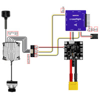 Radiolink Mini M8N GPS 10 canaux PWM, contrôleur de vol UAV pour hélicoptère, avion, voiture, bateau, accessoires