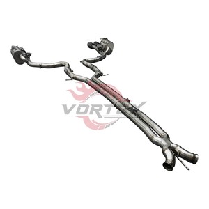 ท่อไอเสียแบบ Catback ยี่ห้อ Vortex Alvetronic รุ่น Universal Fitment สำหรับรถ Porsche Panamera 971 รถแข่ง ผลิตจากสแตนเลสขัดเงาอย่างดี หนา 1.5 มม. - Product Image 6