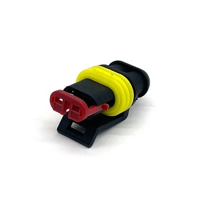 Adaptador Eléctrico Automotriz Impermeable de 2 Pines 282080-1, Material PA66, Conectores, Arnés de Cables, Reelhon - Product Image 3