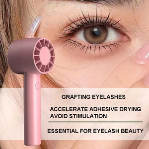 Mini ventilateur rechargeable USB pour cils, séchage rapide, outil de maquillage, ventilateur pour cils, cheveux et yeux, noir, prix bas, achat groupé - Product Image 2