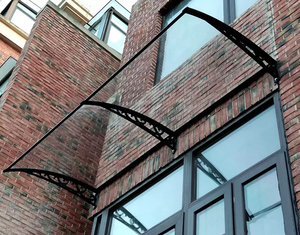 تصنعها بنفسك في الهواء الطلق نافذة صلبة شفافة البولي كربونات المستخدمة في المأوى شرفة نافذة أوفينت - Product Image 5