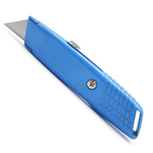 Couteau utilitaire rétractable coupe-boîte robuste lame de verrouillage couteau de toiture de sécurité couteau de coupe de papier RX008 - Product Image 1