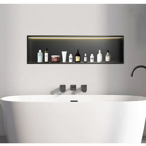 Niches de <span class=keywords><strong>douche</strong></span> à <span class=keywords><strong>LED</strong></span> étanches, PVD, acier inoxydable 304, étagère de <span class=keywords><strong>douche</strong></span> à encastrer, <span class=keywords><strong>niche</strong></span> murale - Product Image 3