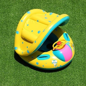 Trẻ em phổ biến của dù để che nắng <span class=keywords><strong>Inflatable</strong></span> vòng bơi PVC tùy chỉnh vòng tròn bơm hơi cho trẻ sơ sinh với mùa hè chơi nước - Product Image 6