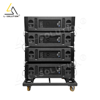 Altavoz Line Array Activo A12 de Gran Potencia con Neodimio de 1600 W, Tres Vías y 12 Pulgadas para Sistema de Sonido de Escenario al Aire Libre