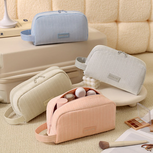 Beilian Makeup <b>Bag</b> Large Capacity Corduroy Cosmetic Storage Travel Handbag - Product Image 1
