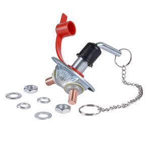 Interruptor de desconexión de batería de alimentación principal de 12 24V, interruptor de corte con llave, interruptor de aislamiento de batería - Product Image 3