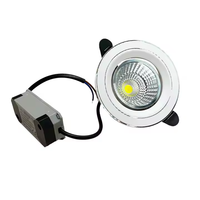 Spot LED personnalisé en aluminium 7w Spot encastrable au plafond blanc au design moderne pour bureau à domicile