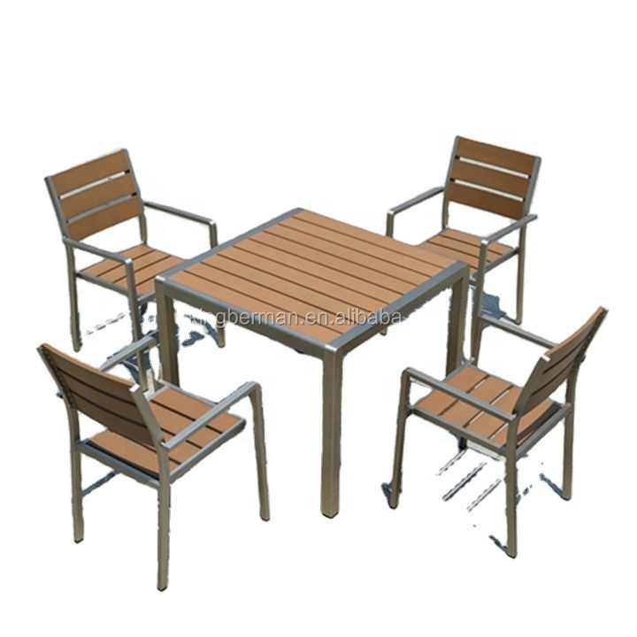 All Weather Outdoor Furniture - WPC Plastic Wood Set
