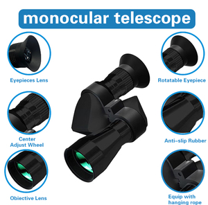 Telescopio Monoculare 8x20 con Zoom per Guardare Partite di <span class=keywords><strong>Calcio</strong></span>, Concerti, Viaggi all'Aperto, Campeggio, Caccia, Telescopio ad Alta Potenza - Product Image 2