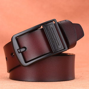 <span class=keywords><strong>Gina</strong></span> Fashion Ceinture en cuir véritable pour hommes avec boucle à une seule broche Vente en gros au détail - Product Image 6
