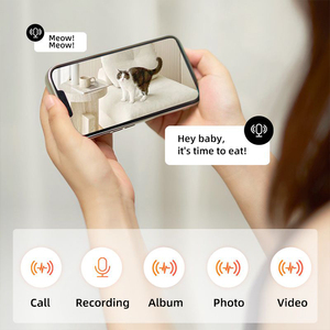 Distributeur automatique intelligent de nourriture pour animaux de compagnie 2025 avec contrôle Wi-Fi, gamelle connectée pour <span class=keywords><strong>chien</strong></span> avec distributeur de nourriture sèche quantifiée et programmable, en acier inoxydable pour chiens et chats - Product Image 3