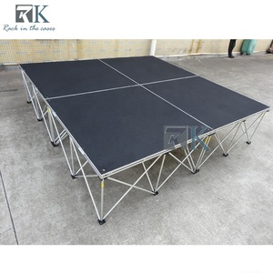 Folding Riser <b>Stage</b> <b>Platform</b> for Concerts Quick Install <b>Stage</b> for Shows - Product Image 6