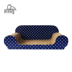 Arranhador para Gatos Moderno, Grande, Luxuoso, Clássico, em Formato de Sofá, Durável, com Embalagem de Papelão Ecológica - Product Image 1