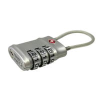 Ztsa — sac en alliage de zinc opp, cadenas de bagages, avec combinaison de cadenas